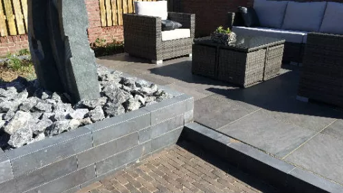 Stones4u Xiam stapelblok alle zijden gezoet hardsteen (758862)